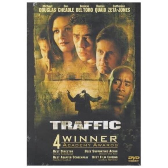 Traffic DVD Movie 2000 Rated R Widescreen USA Films Michael Douglas Don Cheadle - Picture 1 of 4